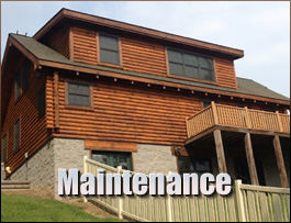  Harris, North Carolina Log Home Maintenance
